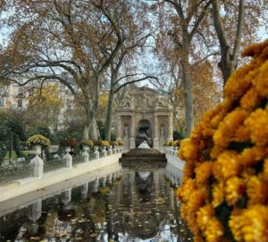 luxembourg garden autumn